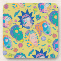 RICK AND MORTY™ | Infected Smith Family Pattern Beverage Coaster