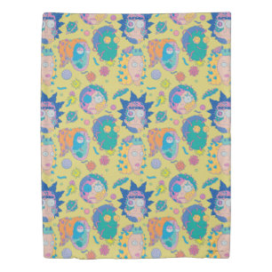 RICK AND MORTY™ Infected Smith Family Pattern Duvet Cover