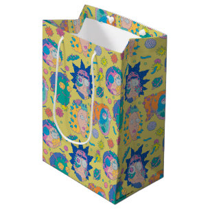 RICK AND MORTY™ Infected Smith Family Pattern Medium Gift Bag