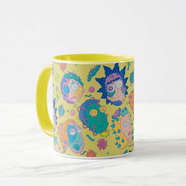 RICK AND MORTY™ | Infected Smith Family Pattern Mug (Front Left)
