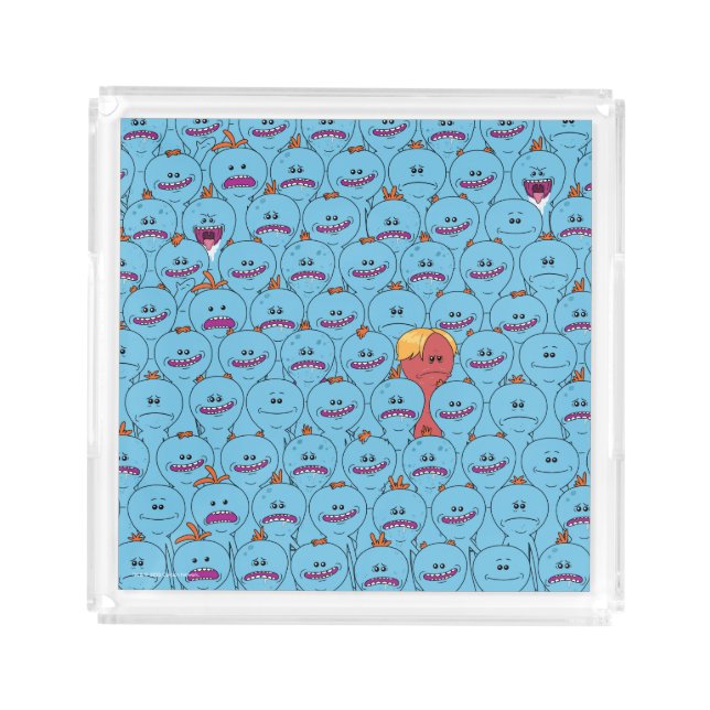 RICK AND MORTY™ | Kirkland Mr. Meeseeks Acrylic Tray (Front)