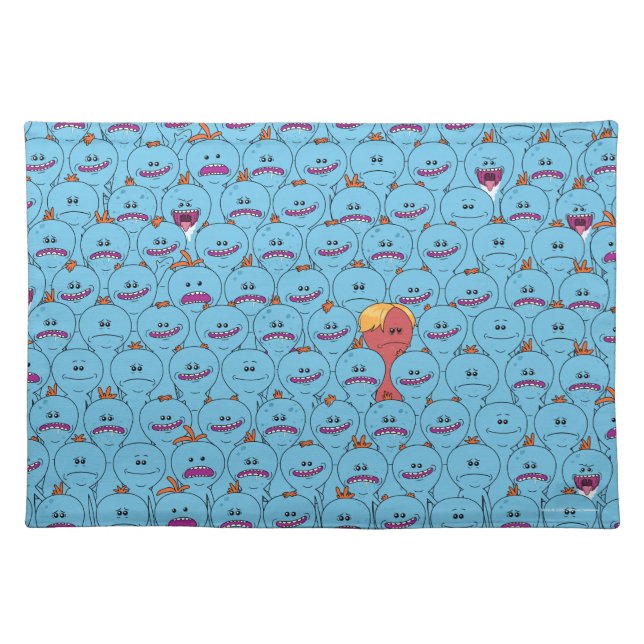 RICK AND MORTY™ | Kirkland Mr. Meeseeks Cloth Placemat (Front)
