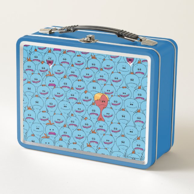RICK AND MORTY™ | Kirkland Mr. Meeseeks Metal Lunch Box (Front)