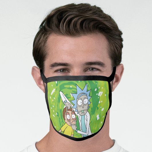 RICK AND MORTY™ | Look At That Face Mask (Worn Him)
