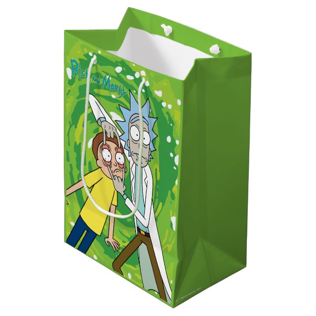 RICK AND MORTY™ | Look At That Medium Gift Bag (Front Angled)