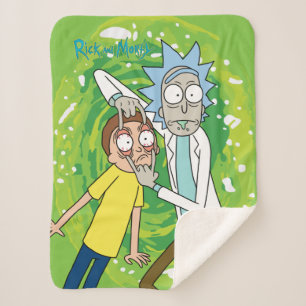 RICK AND MORTY™ Look At That Sherpa Blanket