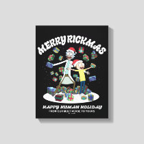 Rick and Morty | Merry Rickmas Presents Canvas Print