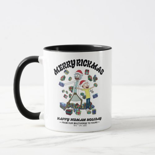 Rick and Morty  Merry Rickmas Presents Mug