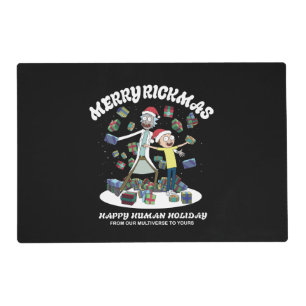 Rick and Morty Merry Rickmas Presents Placemat