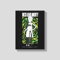 RICK AND MORTY™ | Morty Hugging Rick Canvas Print