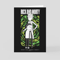 RICK AND MORTY™ | Morty Hugging Rick Card
