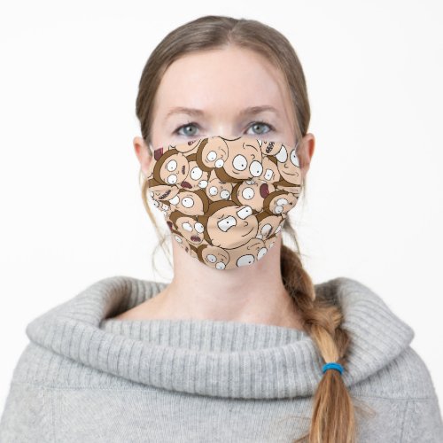 RICK AND MORTY  Mortys Moods Adult Cloth Face Mask