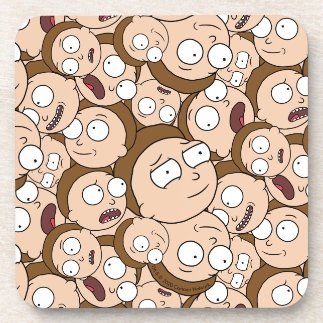RICK AND MORTY™ | Morty's Moods Beverage Coaster (Front)