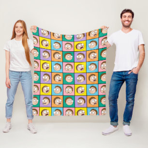 RICK AND MORTY™ Morty's Moods Fleece Blanket