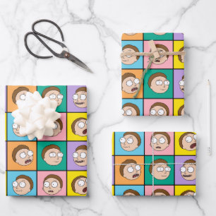 RICK AND MORTY™   Morty's Moods Wrapping Paper Sheets