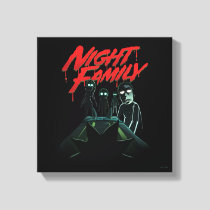 RICK AND MORTY™ | Night Family Canvas Print