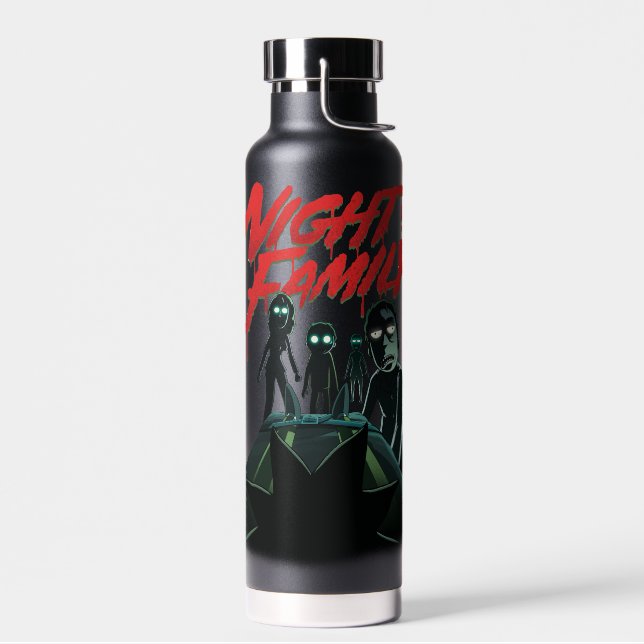 RICK AND MORTY™ | Night Family Water Bottle (Left)