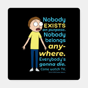 RICK AND MORTY™   Nobody Exists On Purpose Coaster Set