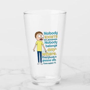 RICK AND MORTY™ Nobody Exists On Purpose Glass