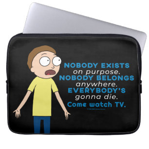 RICK AND MORTY™ Nobody Exists On Purpose Laptop Sleeve
