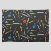 RICK AND MORTY™ | Outer Space Comet Pattern Cloth Placemat