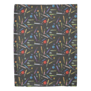 RICK AND MORTY™ Outer Space Comet Pattern Duvet Cover