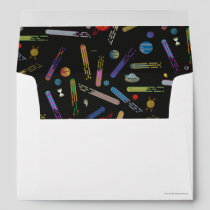RICK AND MORTY™ | Outer Space Comet Pattern Envelope