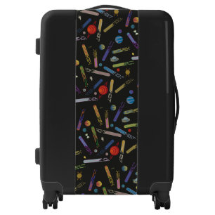 RICK AND MORTY™   Outer Space Comet Pattern Luggage