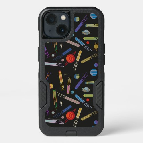 RICK AND MORTY  Outer Space Comet Pattern iPhone 13 Case