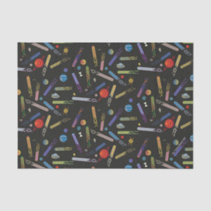 RICK AND MORTY™   Outer Space Comet Pattern Tissue Paper