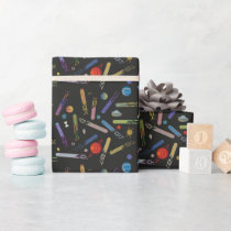 RICK AND MORTY™ | Outer Space Comet Pattern Wrapping Paper