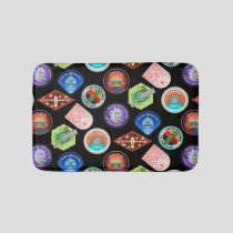 RICK AND MORTY™ | Outer Space Patches Pattern Bath Mat