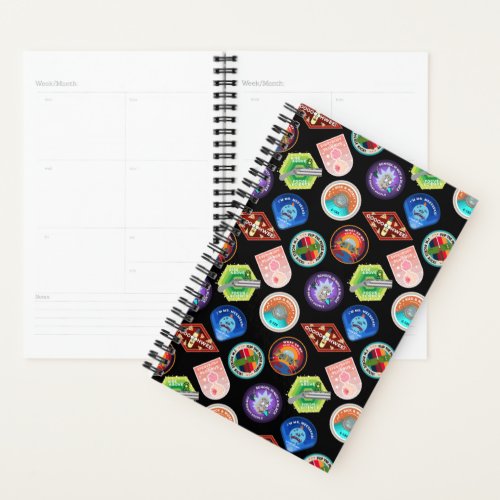 RICK AND MORTY  Outer Space Patches Pattern Planner