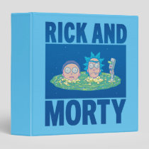RICK AND MORTY™ | Peeking Through Portal 3 Ring Binder