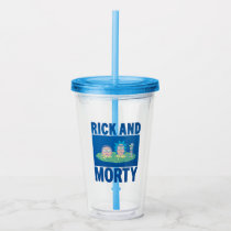 RICK AND MORTY™ | Peeking Through Portal Acrylic Tumbler
