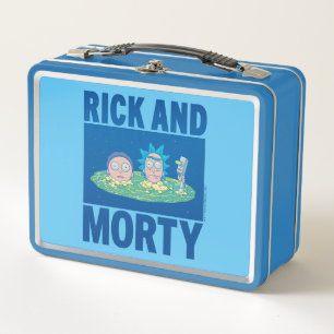 RICK AND MORTY™ Peeking Through Portal Metal Lunch Box