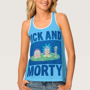 RICK AND MORTY™   Peeking Through Portal Tank Top
