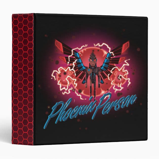 RICK AND MORTY™ | Phoenix Person 3 Ring Binder (Front/Spine)