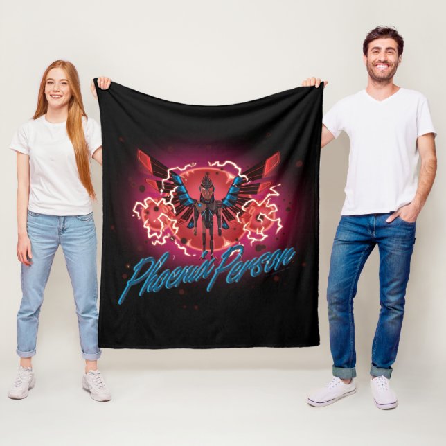 RICK AND MORTY™ | Phoenix Person Fleece Blanket (In Situ)