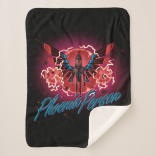 RICK AND MORTY™ Phoenix Person Sherpa Blanket