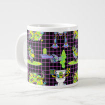 RICK AND MORTY™ | Pickle Rick Portal Pattern Giant Coffee Mug