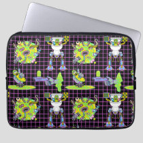 RICK AND MORTY™ | Pickle Rick Portal Pattern Laptop Sleeve