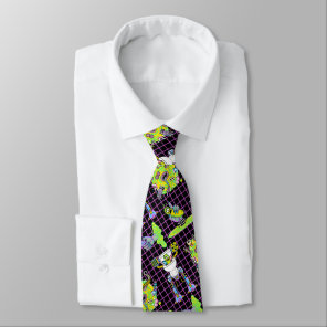 RICK AND MORTY™ | Pickle Rick Portal Pattern Neck Tie