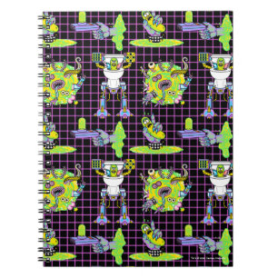 RICK AND MORTY™ Pickle Rick Portal Pattern Notebook