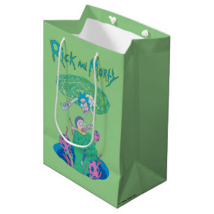RICK AND MORTY™ Portal Rescue Medium Gift Bag