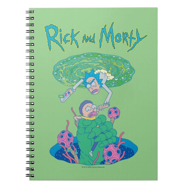 RICK AND MORTY™ | Portal Rescue Notebook (Front)