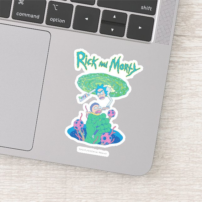 RICK AND MORTY™ | Portal Rescue Sticker (Detail)