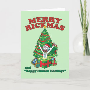 Rick and Morty   Portal Rick Merry Rickmas Holiday Card