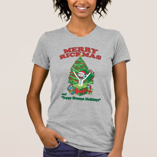 Rick and Morty  Portal Rick Merry Rickmas T_Shirt