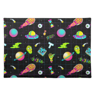 RICK AND MORTY™ Psychedelic Season 3 Pattern Cloth Placemat
